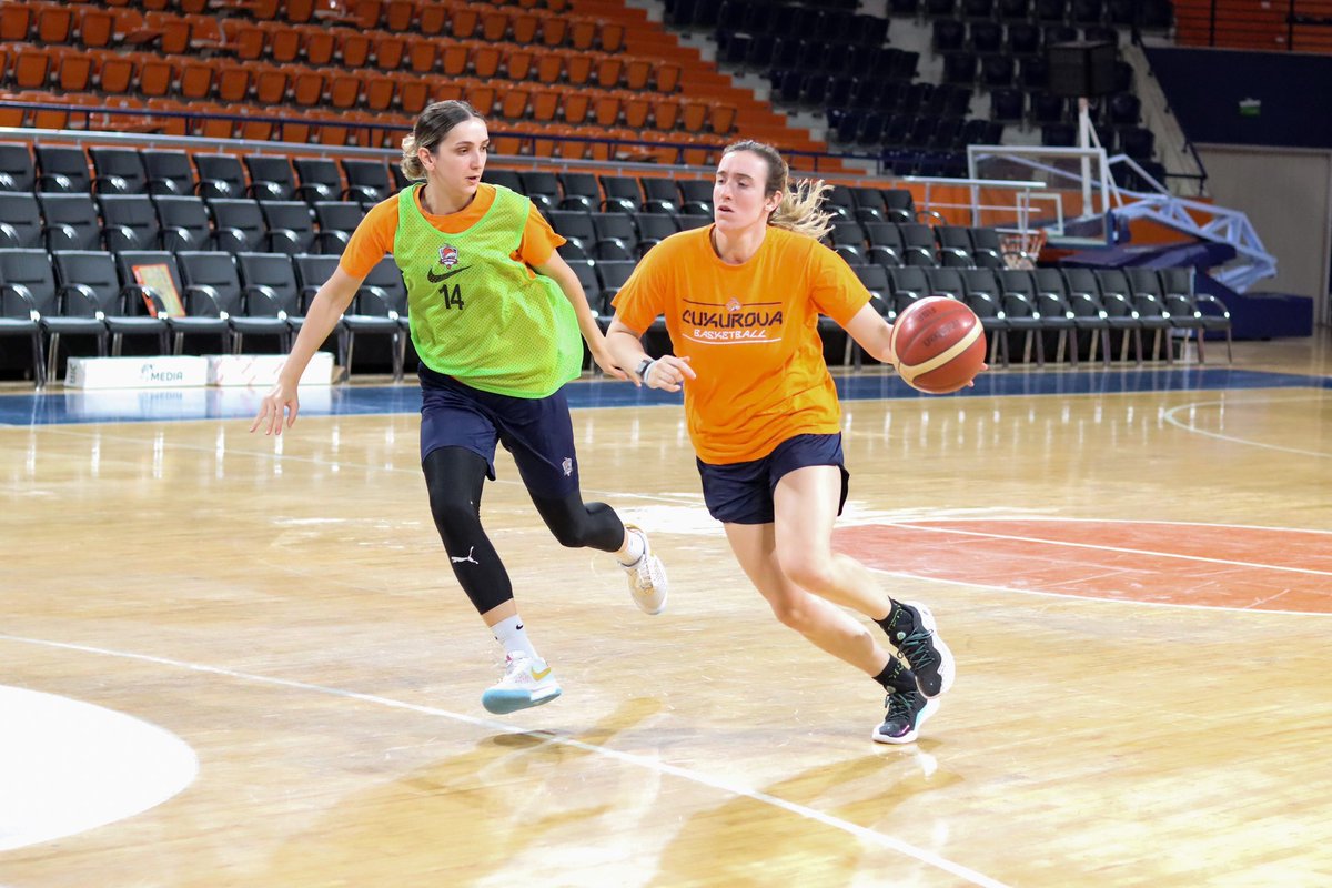 📷 | @EuroLeagueWomen Final Four evsahipliği yapacak olan @cukurovabasket takımı @fbkadinbasket yarı final maçı hazırlıklarına başladı. 🙌🏀 #euroleaguew #finalfour #çukurovabasketbol