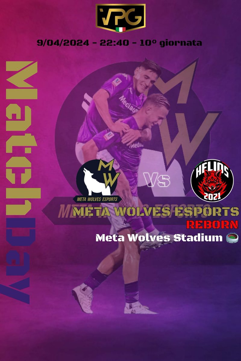 META WOLVES (@metawolwes) on Twitter photo ๐บMATCH DAY ๐บ
๐โ <a href="/VPGItaly/">VPG Italy ๐ฎ๐น</a> Serie D2
๐โ 13ยฐ giornata
๐๏ธโ Reborn
๐โ <a href="/_Efa_Italy_/">Work in progress</a> Serie B
๐โ 8ยฐ Giornata
๐๏ธโ Golden Bulls VPC
#golupi
@KaralisRt ๐บMATCH DAY ๐บ
๐โ <a href="/VPGItaly/">VPG Italy ๐ฎ๐น</a> Serie D2
๐โ 13ยฐ giornata
๐๏ธโ Reborn
๐โ <a href="/_Efa_Italy_/">Work in progress</a> Serie B
๐โ 8ยฐ Giornata
๐๏ธโ Golden Bulls VPC
#golupi
@KaralisRt