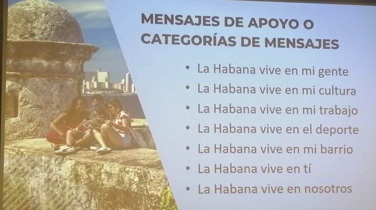 Presenta Aly Mtnez, Dtra Comunicación del @gobhabana la Campaña de Comunicación de #Habana505. #LaHabanaViveEnMí #LaHabanaDeTodos @torres_iribar @IzquierdoAlons1 @YanetHzP @AlpidioAlonsoG @mora_aly