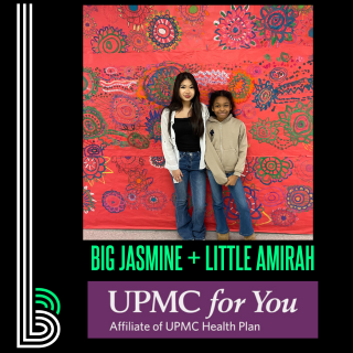 Help us welcome our new High School Bigs' match, Big Jasmine and Little Amirah! Did you know our High School Bigs program is now available in the Wilson Area School District? Thanks to @upmchealthplan for sponsoring this match announcement! #tuesdaytalk #BIGimpact #bbbslv