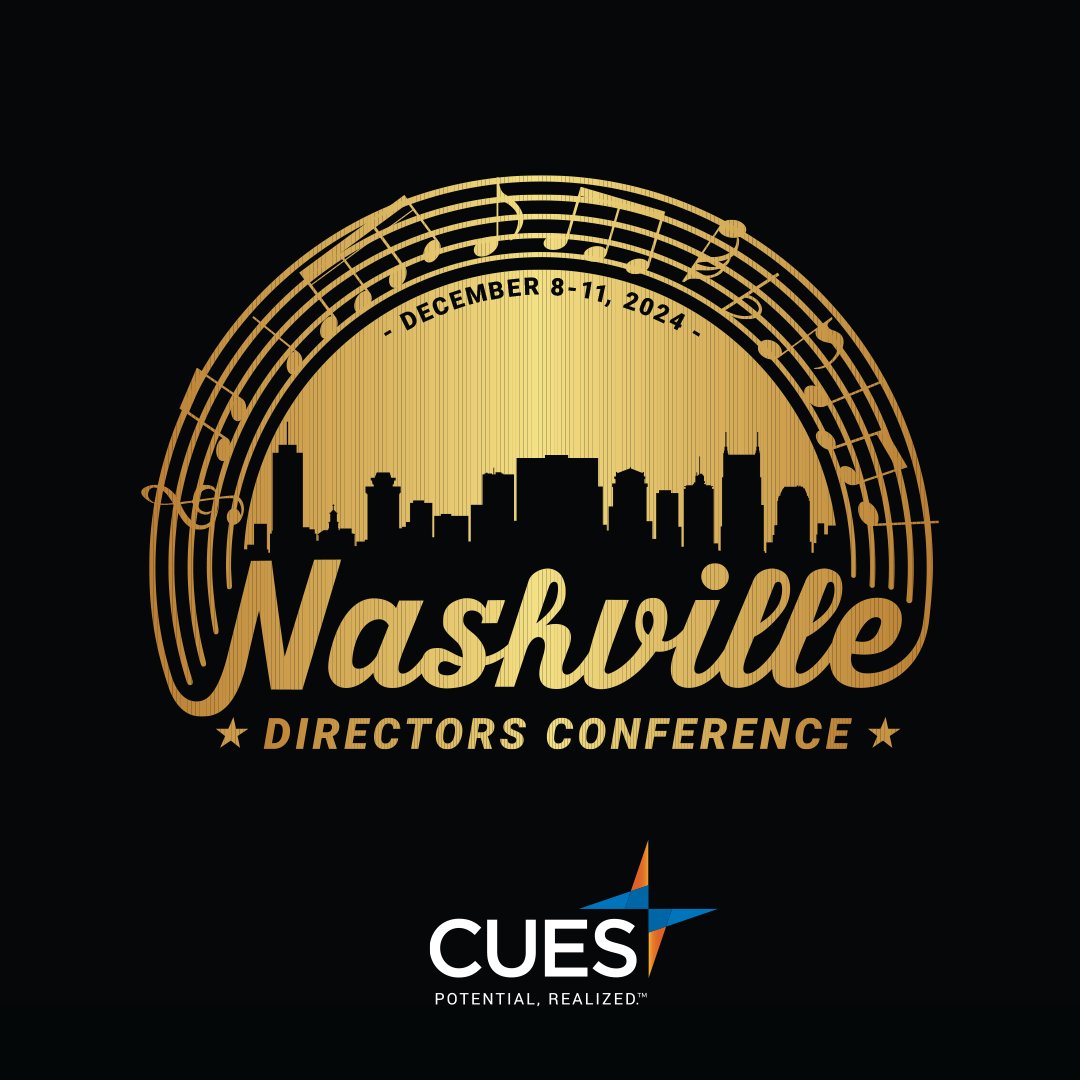 Board members—Attend CUES Directors Conference in Nashville to network with peers, learn best practices and ensure your credit union is in perfect key. Make the most of this unique chance to bring your entire board. hubs.la/Q02shs6T0 #LearnWithCUES