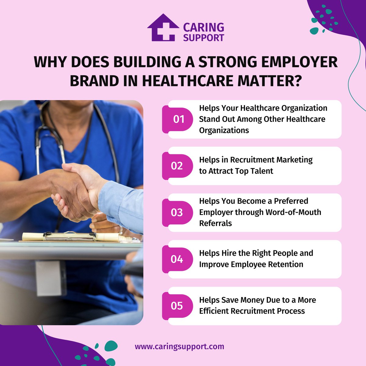 In the competitive world of healthcare, standing out is key to attracting the best talent. 

Read this blog: caringsupport.com/blog/employer-…

#HealthcareTalent #EmployerBranding #StandOut #CaringSupport