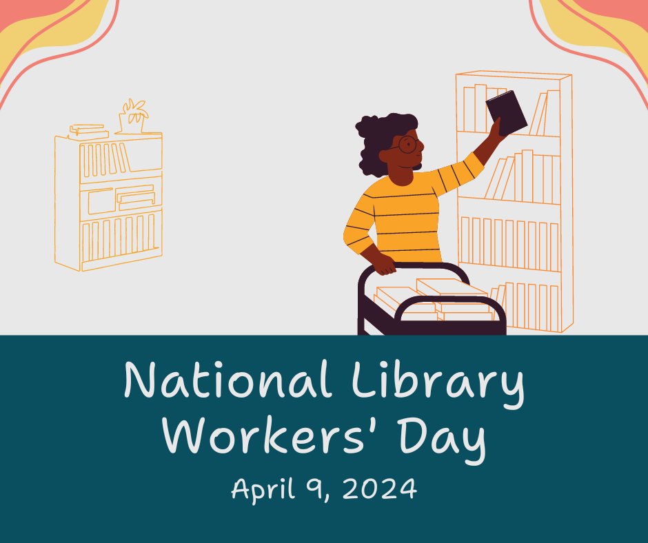 This #NationalLibraryWeek , we give thanks to all the workers who keep our libraries running!