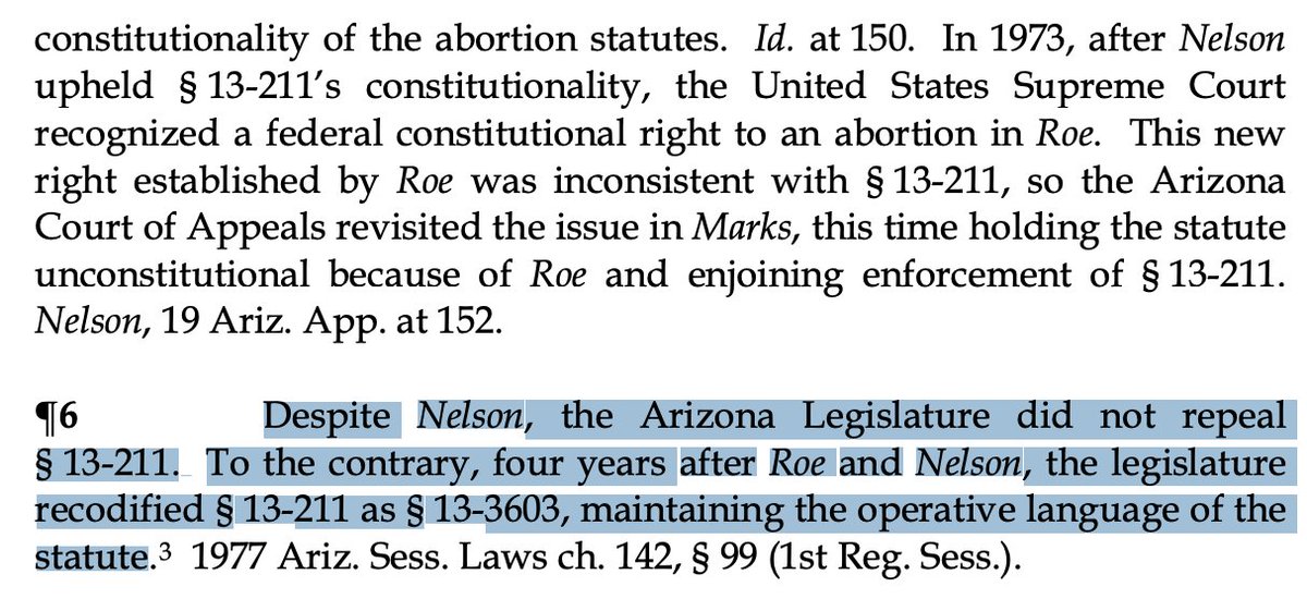 Is there any other context in which the media insists on identifying a law that was in effect for more than a century by the date it was first enacted?