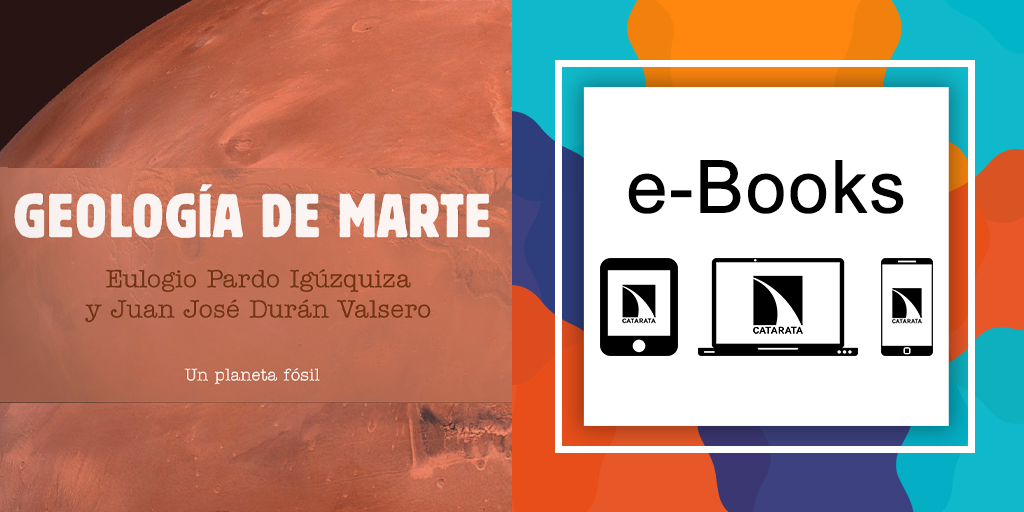 'Geología de Marte. Un planeta fósil.' Eulogio Pardo, Juan José Durán Valsero. #ColecciónPlanetaTierra coeditada con @IGME1849. También en #eBook catarata.org/libro/geologia…