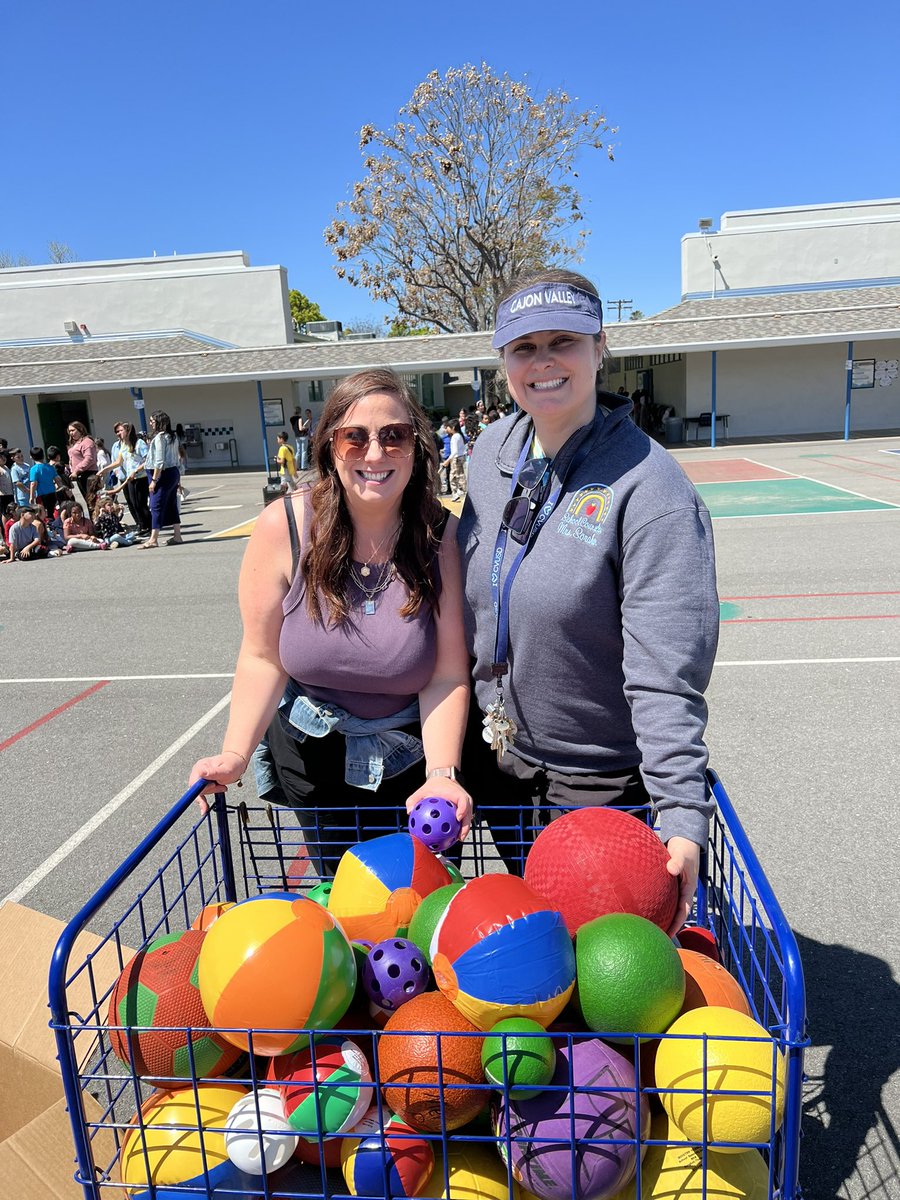 MeridianCVUSD's tweet photo. Meridian’s first “Pop Up” attendance party, hungry hippo style!  Today, just for being a Mountain Lion and coming to school, kids were surprised with a teacher competition of Hungry Hungry Hippo… thank you to our amazing attendance team for putting this together! @CajonValleyUSD https://t.co/hMjFRSydfS