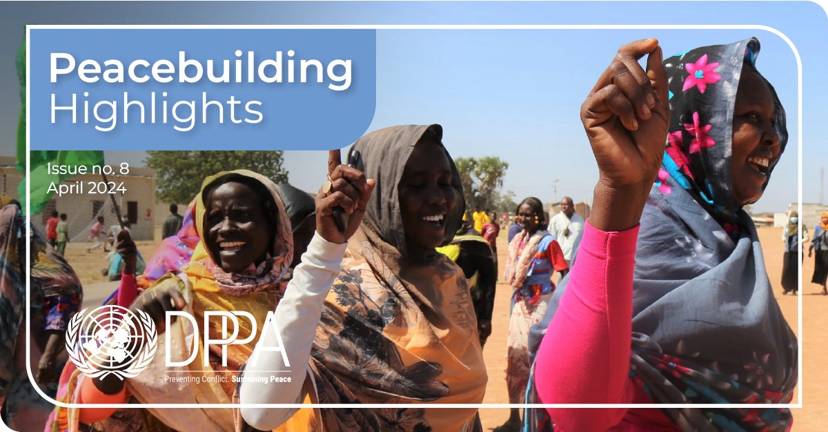 📢Our latest newsletter Peacebuilding Highlights is out now! 
Read it here: us3.campaign-archive.com/?u=8045d1f8a92… 
#InvestInPeace
