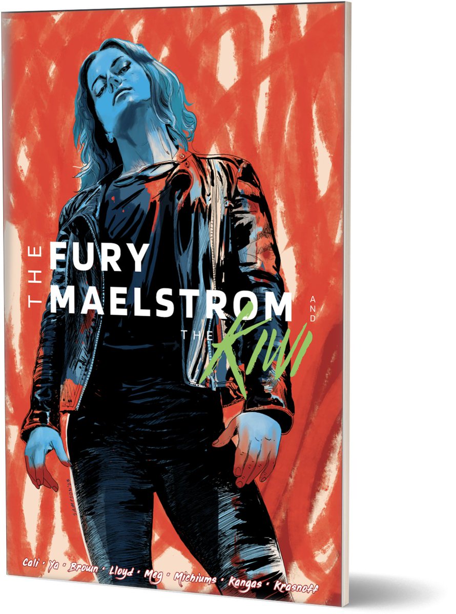 Check out Alison Sampson's variant cover for The Fury, The Maelstrom, and The Kiwi. Launched today, don't miss this graphic novel! zoop.gg/c/thefurythema… #comics #comicbooks #graphicnovel #indiecomics