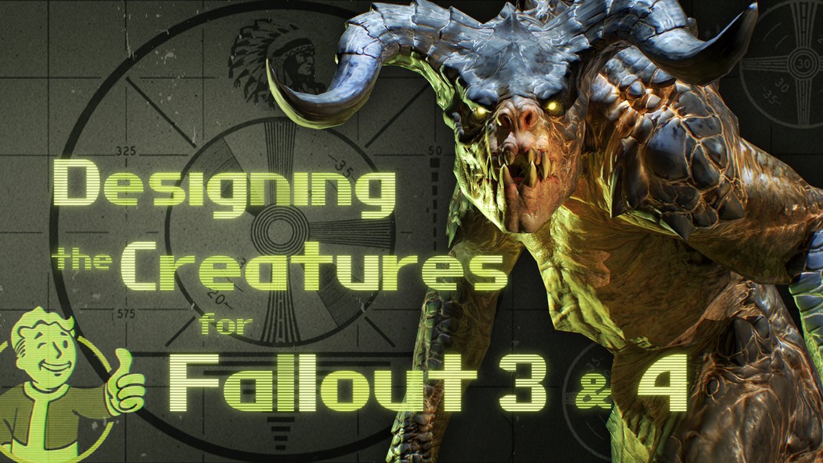 Finally, it's out - My Fallout Creature Design retrospective! Also, I included a Giveaway: My original Model 3000 Pip-Boy! youtube.com/watch?v=QPu9K4…