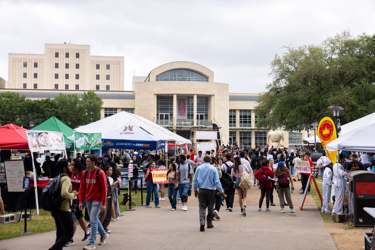 Wolffest is back, offering a taste of the future from UH’s entrepreneurship students! The annual event will be open in Butler Plaza through this Thursday, April 11, so come out and enjoy the food!