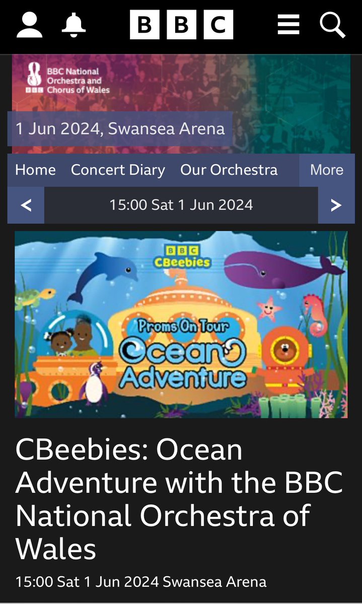 @CBeebiesHQ @bbcproms Is the CBeebies proms on anywhere other than Manchester & Swansea?