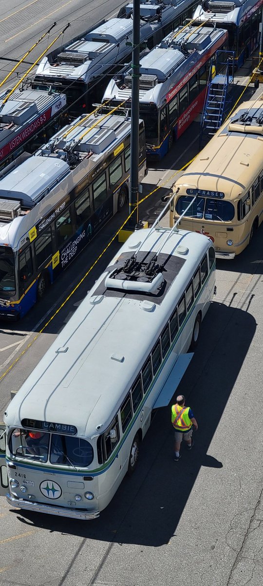 And we celebrate every 5 years with two of our historic trolleys!