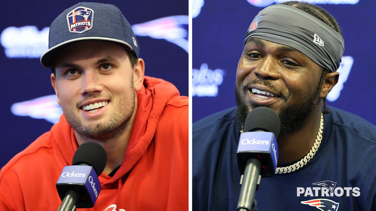 A duo of Patriots veterans are helping to lead the way as offseason training begins. Read @MikeDussault19's recap of today's media availability here. patriots.com/news/patriots-…