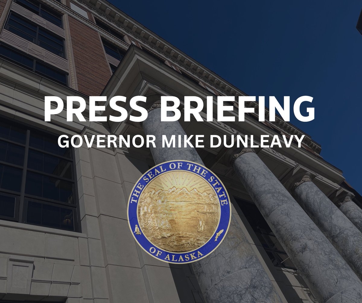 Today at 1 p.m., I will hold a press briefing to discuss the findings of a new statewide public opinion poll on education reform. #akedreform #akleg Watch live here: ktoo.org/video/gavel/go…