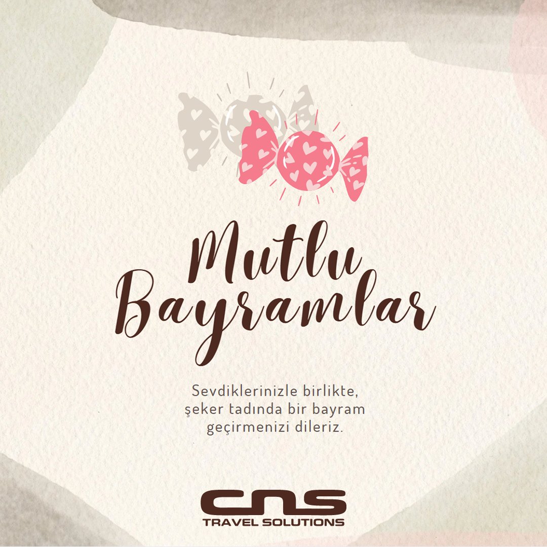 cnstravelsh's tweet photo. Sevdiklerinizle birlikte, sağlık, huzur ve mutluluk dolu nice bayramlar geçirmeniz dileğiyle!
#ramazanbayramı #ramazanbayraminizmübarekolsun
#ramazan
#şekerbayramı
#şekerbayramınızkutluolsun https://t.co/uA4gXlD9Pq