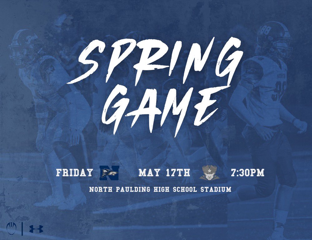 Come check out the North Paulding Wolfpack football team🔥🔥🔥🔥 🏈-North Paulding vs Paulding Co. 🕑- 7:30 📍- North Paulding Stadium (The Den) 🏟️- 300 North Paulding Drive, Dallas, Ga 30132 #Secondary2None