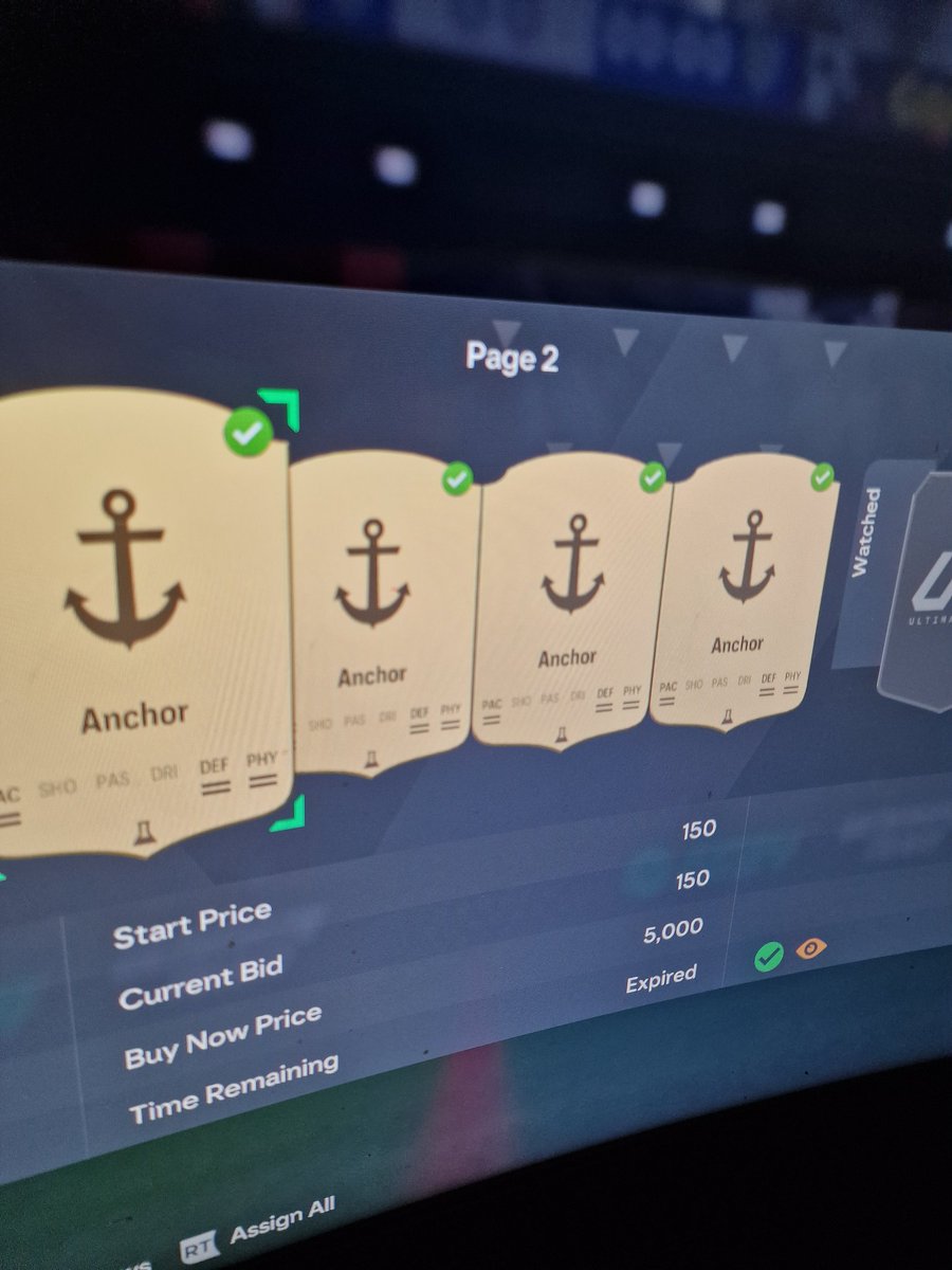 This is the last post I make on this Next post will be mad profit flex Buying anchors now at 150 200 a pop is already 5x coins Imagine they go 2k to 3k as I expect during tots is x10 coins roi not good enough don't be lazy get on this