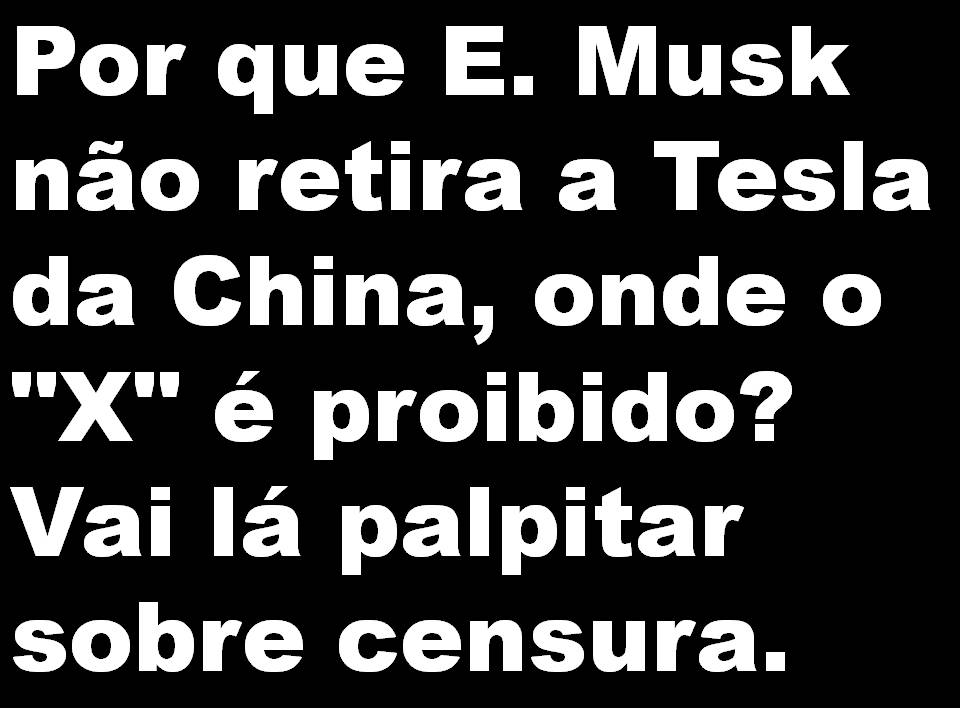 Só para deixar claro. Elon Musk não está defendendo pessoas que deram opiniões. Ele está defendendo golpistas criminosos que participavam ativamente do golpe de estado no Brasil. São criminosos! Incluindo foragidos da justiça.