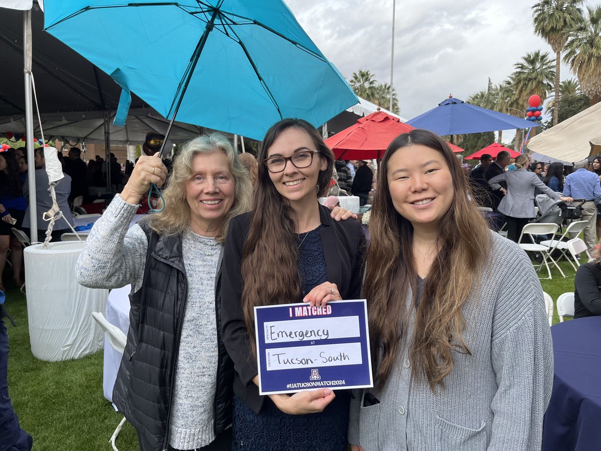 To celebrate Match Day, we caught up with our alumni who recently matched into their residencies from the College of Medicine – Tucson. 

Learn about Adelina Lane, MS, who is headed to the College of Medicine – South Campus.

Read more: bit.ly/4axU5dk