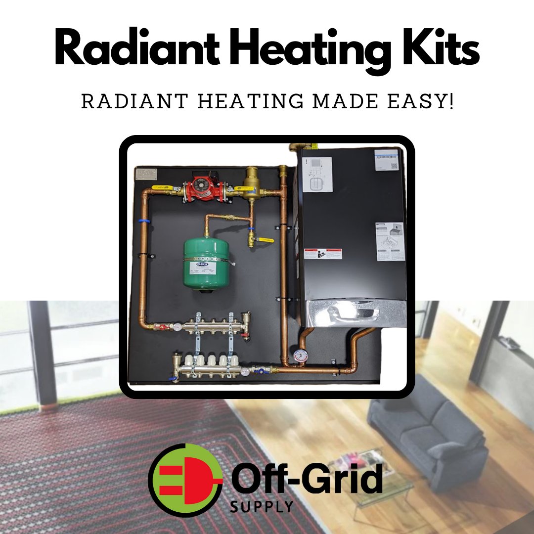 Radiant Heating Kits - Radiant heating made easy ! Designed to be a plug and play system. Pre-assembled and ready to go!
** Customizing available
** Optional CSA Certified Wood, Pellet, Biomass Boiler
off-gridsupply.com/.../heating...…
#offgridsupply #RadiantHeating
