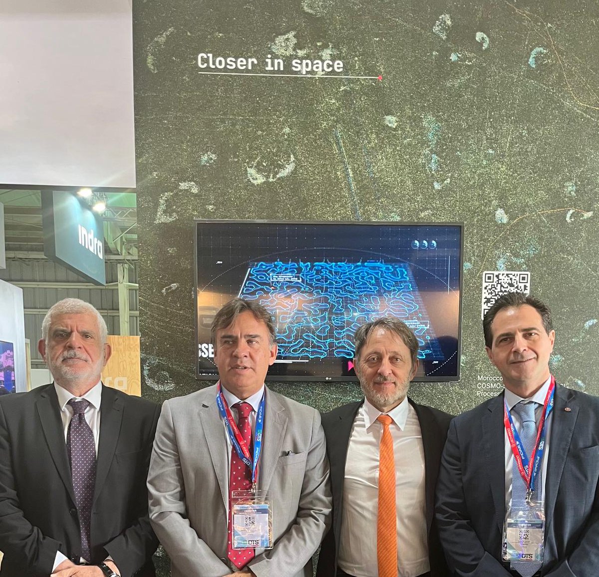 Telespazio is marking its presence at FIDAE 2024, The International Air and Space Fair, one of the most important Aerospace, Defense, and Security exhibitions in Latin America.We are participating inside Leonardo's booth, exhibiting some of our solutions for defense and security