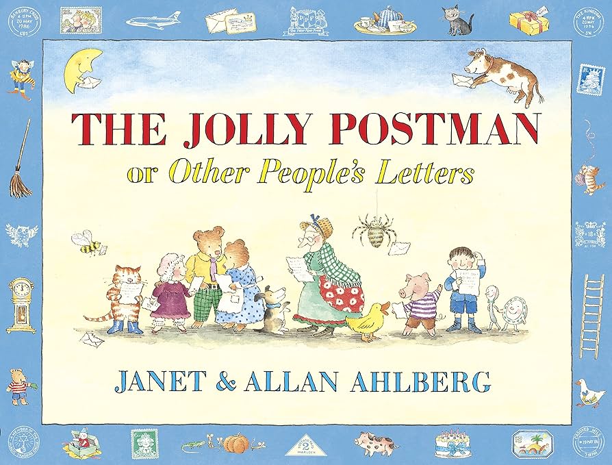 More on the Ahlbergs coming. I often reflect on #TheJollyPostman & ask: 1. How many children would recognise these characters today? 2. How many understand the joy that comes with writing & posting a letter? 3. How many understand the joy of receiving & reading a letter?
