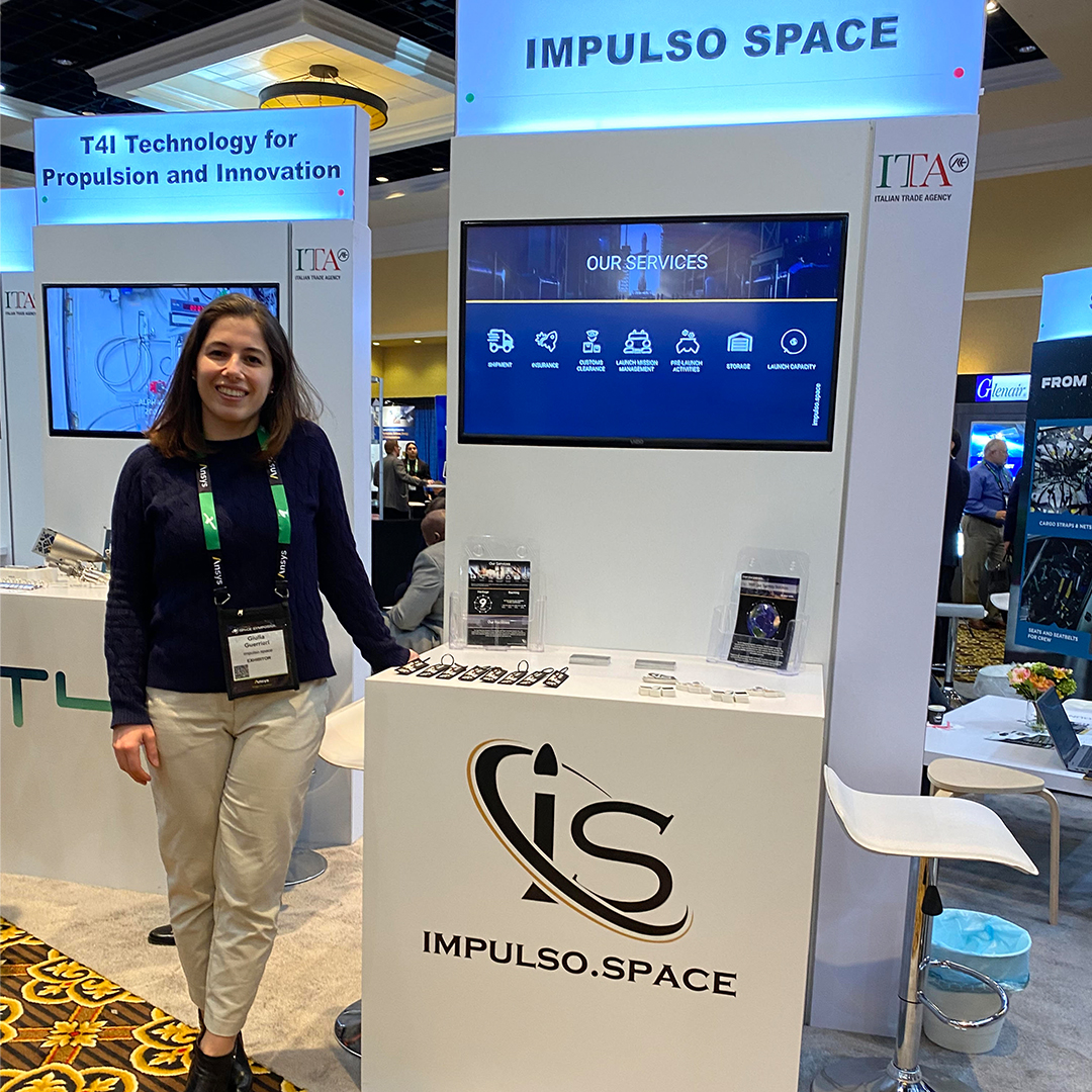 Come join Impulso's team at booth 603 for a space chat. We would love nothing more than to connect with each and every one of you that's going to be attending! 🚀🛰️

#spacesymposium #spaceexpo #spacesymposium2024 #italyinspace #spaceinitaly