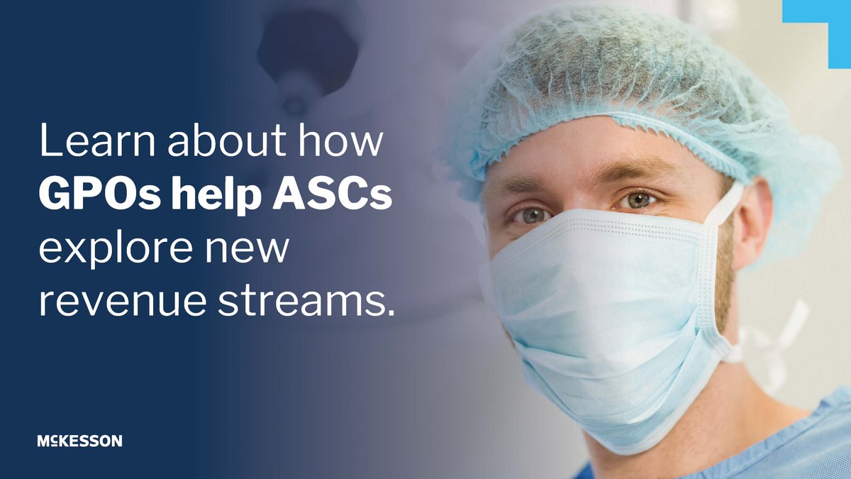 When it comes to an ambulatory surgery center (ASC), having the right group purchasing organization (GPO) can make all the difference. Learn more about how GPOs can help reduce operating costs. mms.mckesson.com/resources/mana…