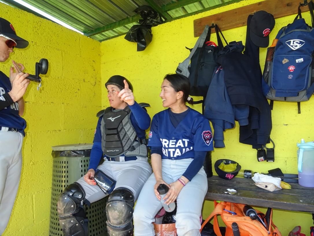 laura_hirai's tweet photo. An Italian spring training with @GBbaseballwomen — lots learnt, not settling for less https://t.co/XroEZi9myf