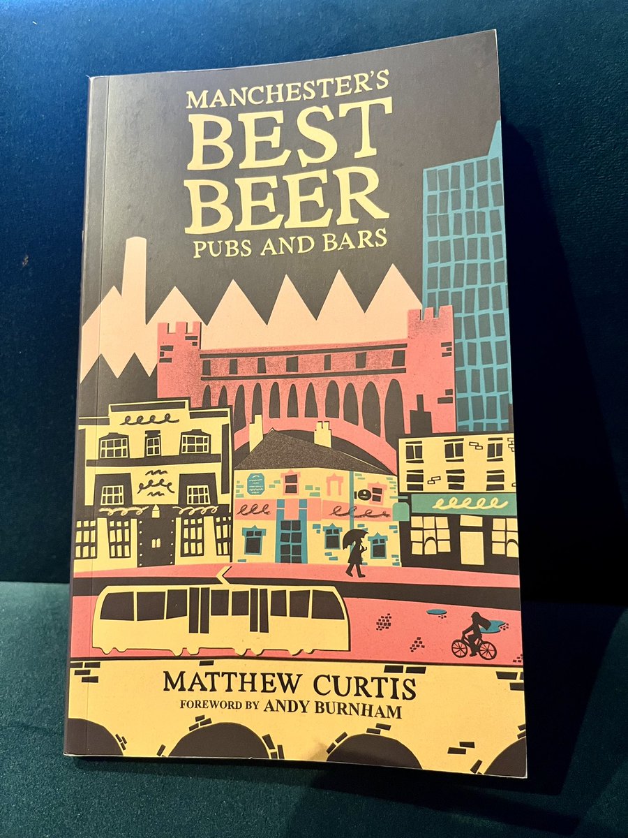 This is a brilliant guide listing great pubs and bars reachable by rail, tram and bus! Includes a history of #beer in #Manchester too. @CAMRA_Official @totalcurtis @BeeNetwork @northernassist We’re off to #Wigan for a pie and pint next !