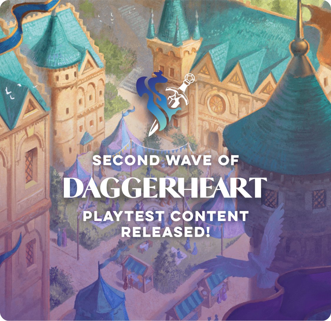 Attention adventurers! The Daggerheart Playtest 1.3 Update is now available! Explore the changes, create characters, and prepare to provide fresh feedback on DaggerheartNEXUS.com 🗡️ 💙