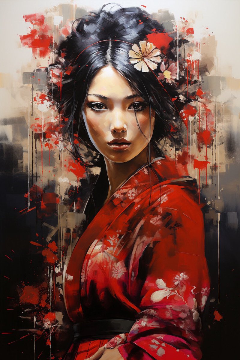 QT your Geisha Art