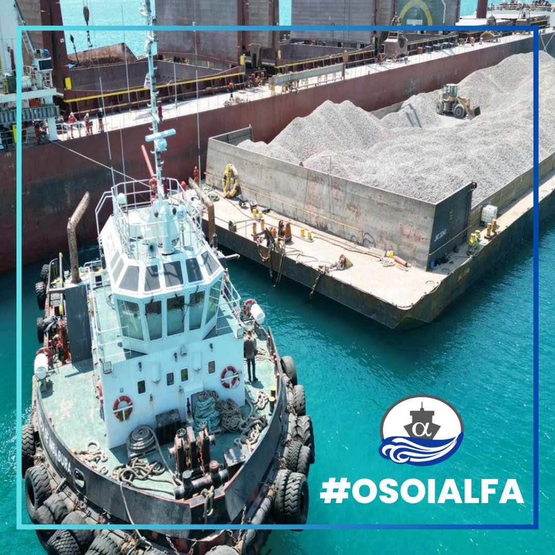 ¡En #OSOIALFA estamos a la vanguardia con nuestra flotilla de remolcadores! Mejoramos y facilitamos las tareas portuarias, brindando servicios de máxima calidad y eficiencia. 💪⚓️#TransporteMarítimo