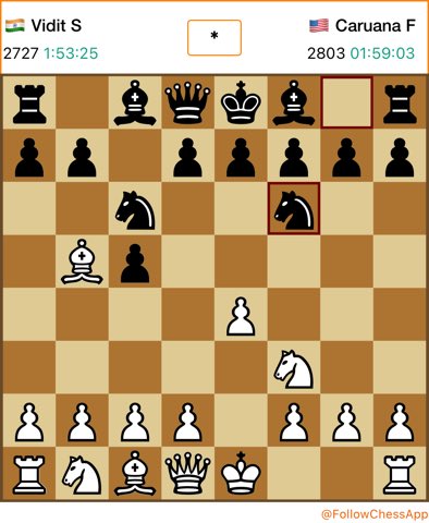 Fabi knows best: for the second time it’s 3…Nf6 against the Rossolimo! Details in my @chessable course! chessable.com/kings-anti-sic…