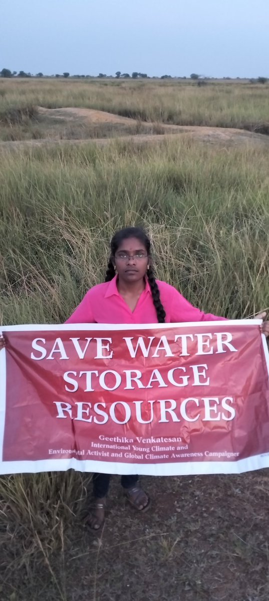 YadhumadiR's tweet photo. Think once.. We are establishing new urban dreams for our future, what about future basic needs?
#savewaterstorageresources
#saverivers #saveponds #savelakes #savetanks #savewells #savewaterways #savewater #water
geethikavenkatesan
13 y/o international climate activist https://t.co/4MvxA8Dhdn
