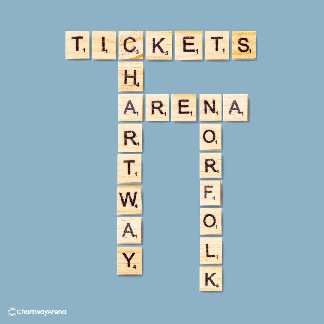 B-U-Y Y-O-U-R T-I-C-K-E-T-S! 🎟️: bit.ly/ChartwayArenaT… #ScrabbleDay