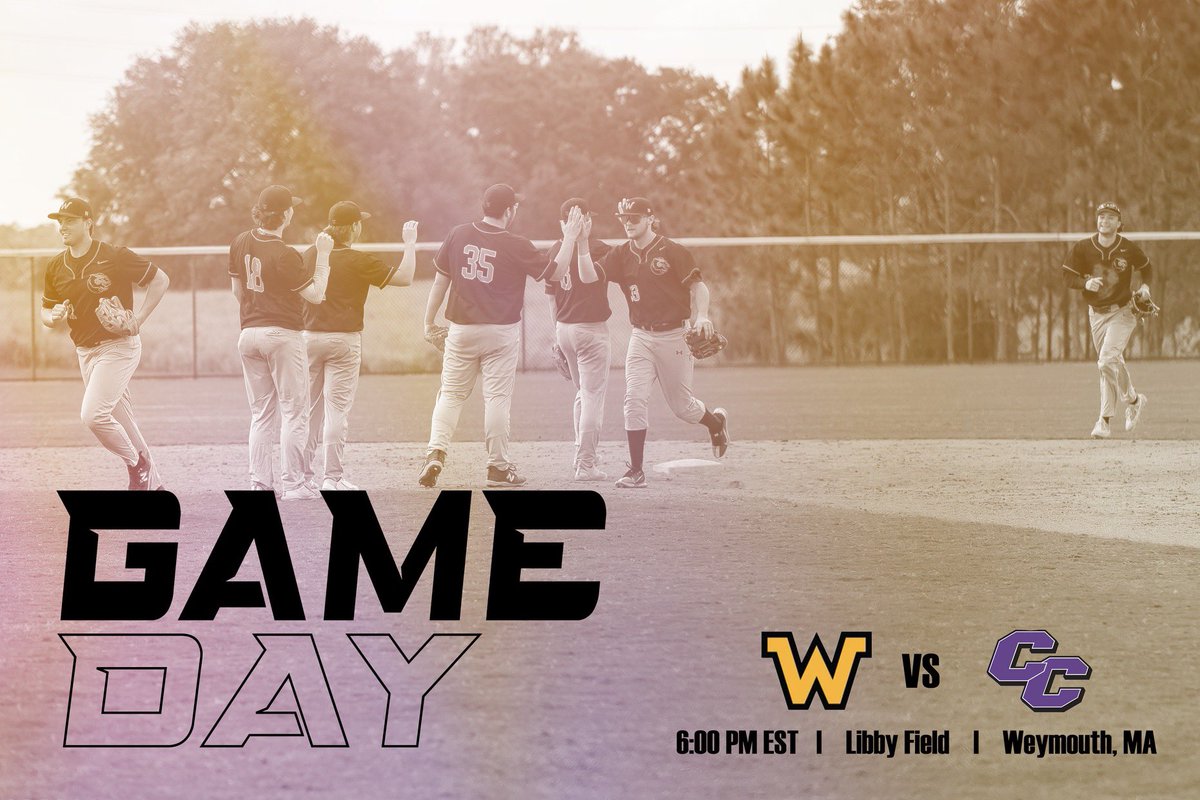 It’s game day! The Leopards are hosting Curry College. First pitch is at 6:00 PM! #witcity #rollleops