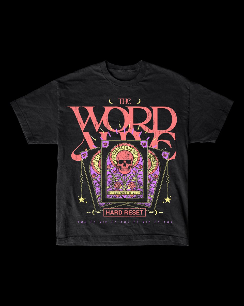 The only way to get this exclusive tee shirt is to grab vip asap! We’ll take it off sale and lower vip packages by next week! wearethewordalive.com for ga + vip