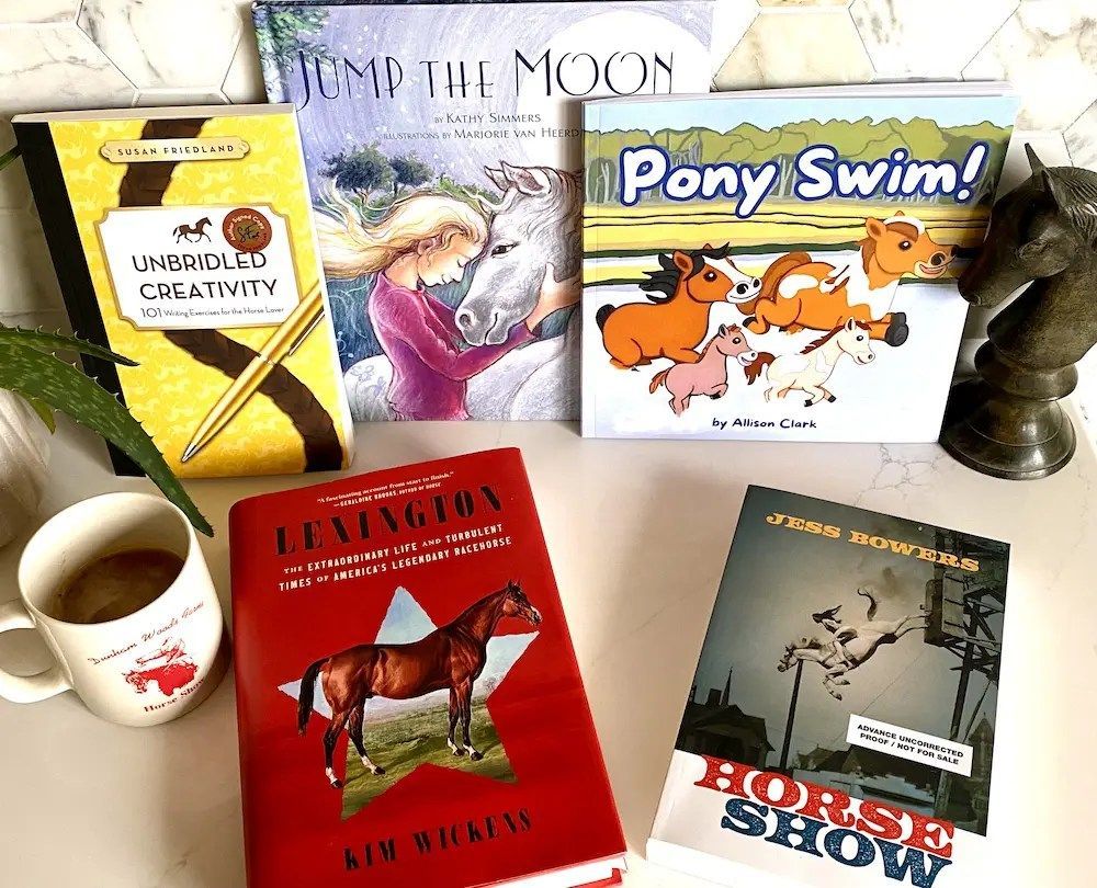We love seeing HORSE SHOW by @prettyminotaur on @SaddlSeeksHorse's 'Books on Horses for Your Reading Pleasure' list! buff.ly/3Jc7s77 If you love horses - and reading about them - treat yourself to HORSE SHOW today! buff.ly/49uYFYR @SusanSchulman @IPGbooknews
