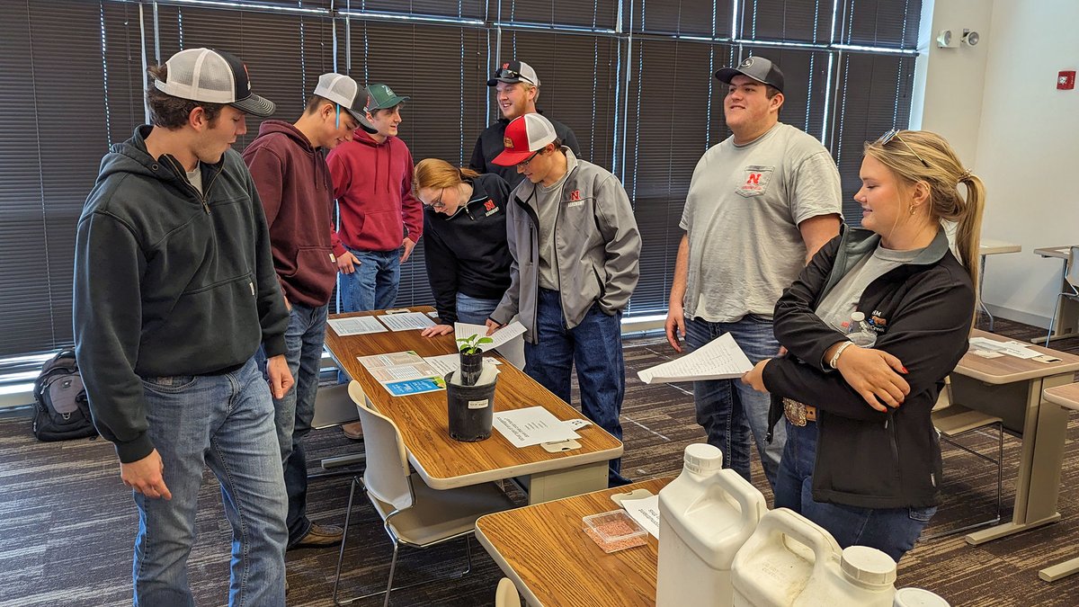 Congrats, Huskers! The crops judging team took third place at the @NCTACurtis contest on March 23, and senior Zach Nienhueser placed seventh. ›› go.unl.edu/r5od #UNL #IANR @UNL_CASNR