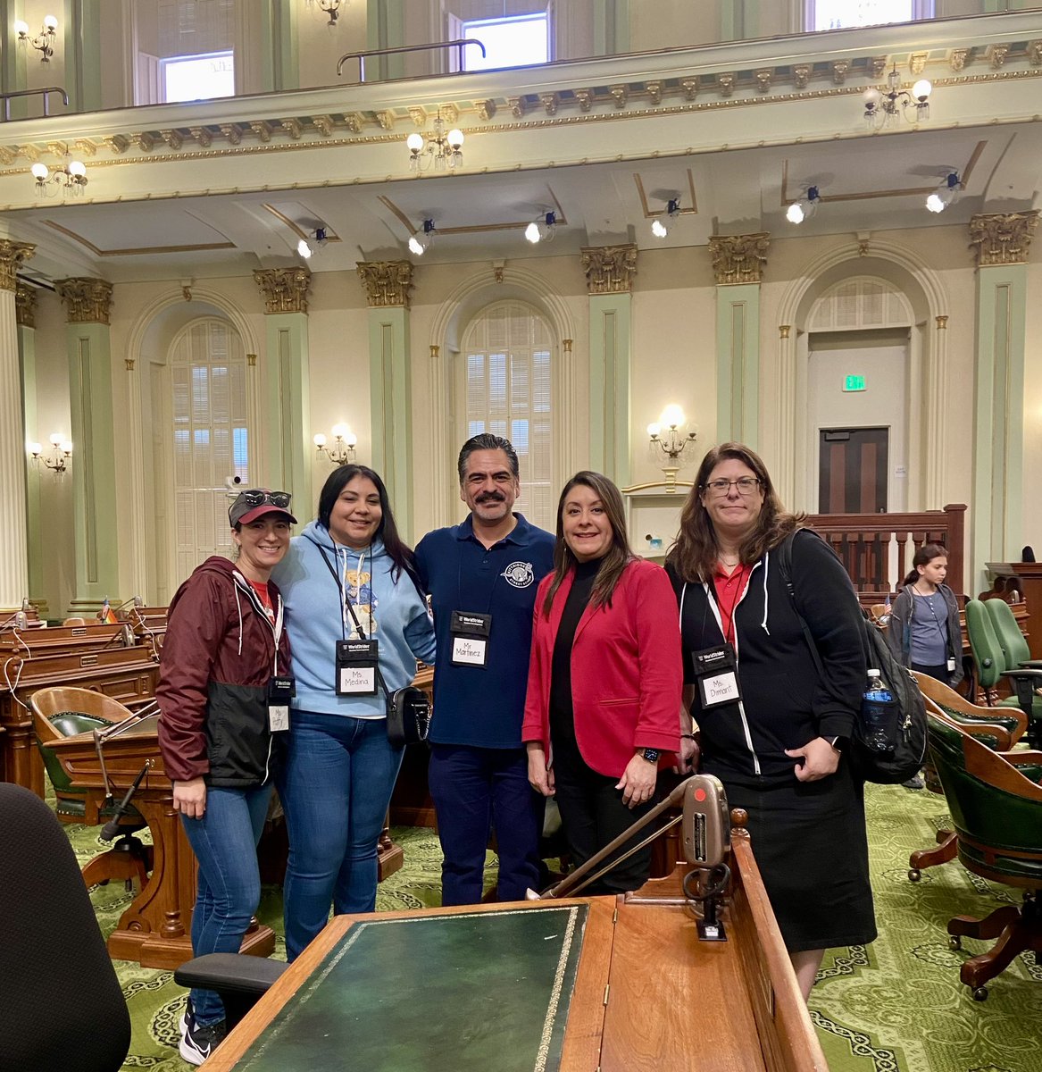Kittridge Street Elementary School visited the State Capitol today! I love it when families and students from my community visit! I am honored to have the opportunity to speak to our future leaders! #AD43