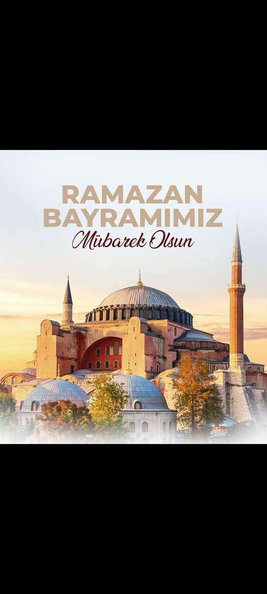 Tüm İslam aleminin Ramazan Bayramı'nı en içten dileklerimizle kutlar, Sevgi, barış ve kardeşliğin hakim olduğu nice bayramlar dilerim. #ramazan #ramazanbayramı #Türkiye #ramadan #ramadanmubarak