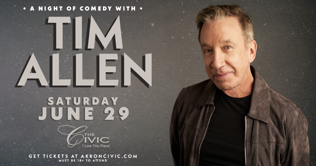 Hope to see you in Ohio June 29th! Presale tickets this Friday at 10am ...use Presale password: TIM akroncivic.com/shows/828 @akroncivic