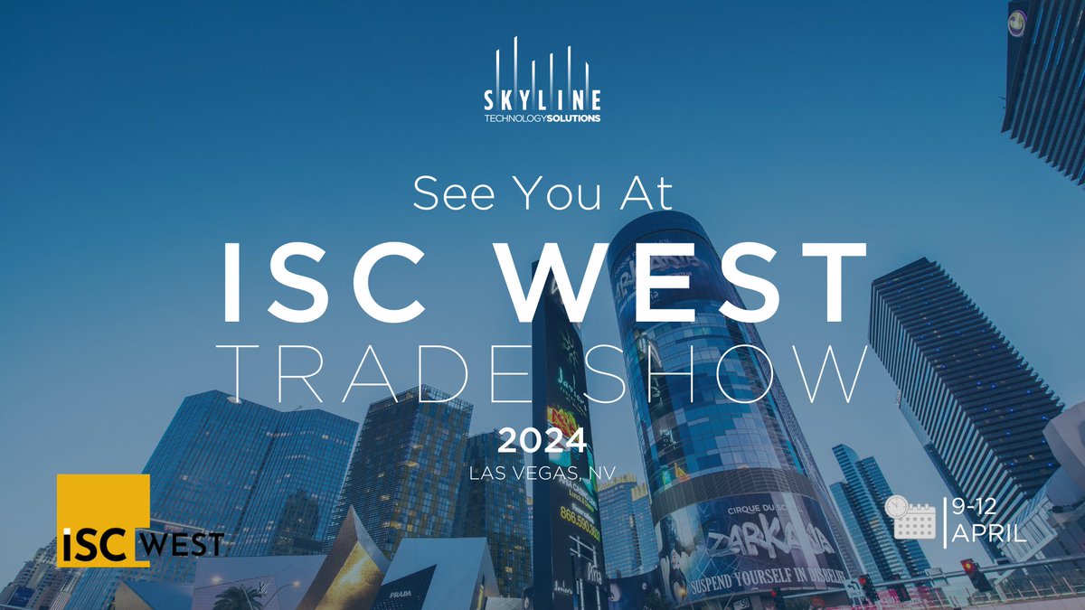 We’re here at ISC West and looking forward to an exciting week! Be sure to look out for Skyline’s Security Architect, Peter Pavlov, and Director of Security and Infrastructure, Jason Kendall! What are you most looking forward to at ISC West? #SkylineTechnologySolutions #ISCWest