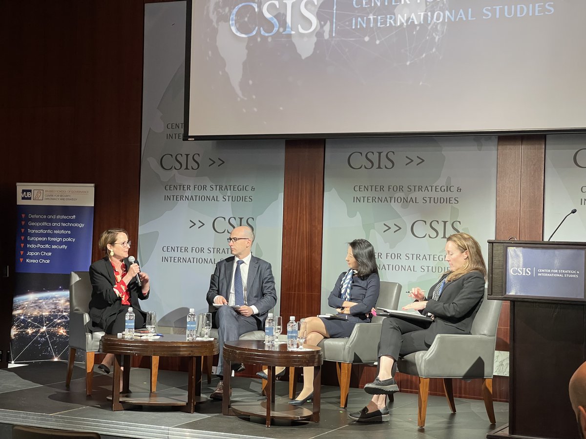 STARTING NOW!!! Session II of the @CSDS_Brussels-@CSIS Transatlantic Dialogue on the Indo-Pacific is underway with panelists @AustraliaChair @KathrynPaik, @KoreaChair_EU @rpachecopardo, and @TheWilsonCenter @GotoEastAsia. Moderated by @CSDS_Brussels @EPejsova. Tune in now:…
