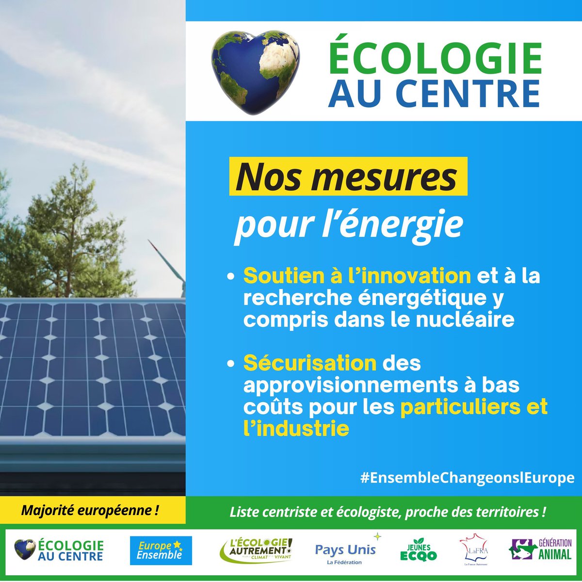 @MaudBregeon @TMocilnikar @marinetondelier @DeputesRE Chez #ecologieaucentre, nous acceptons le nucléaire au moins à titre transitoire. 

L’alternative centriste et écologiste pour une #MajoriteEuropeenne. 

#Europeennes2024 

@JM_Governatori