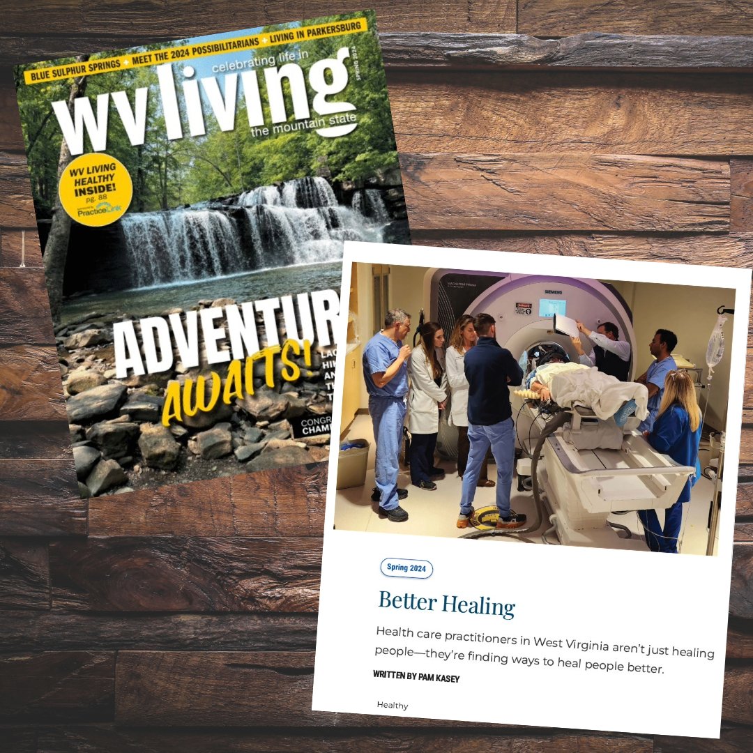 Pick up a copy of @WVLiving Magazine's Spring 2024 edition to catch their feature on healthcare in West Virginia and the work we're doing here at the RNI! Check out the digital version now ➡️ digital.wvliving.com/wvliving/libra…