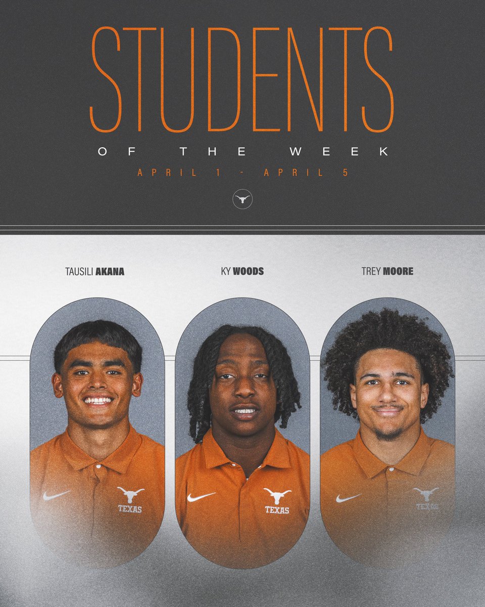 Congrats to our Students of the Week! 🤘 @AkanaTausili x @KyWoods28 x @treyyymoore