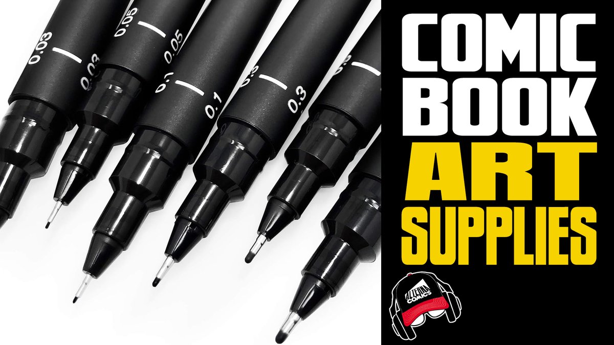 Tonight at 9:30pm EDT COMIC BOOK RADIO ep.186 Art Supplies (w/Rob Geronimo) @GeronimoDraws Watch the show and join the conversation! ▶️ youtube.com/watch?v=8l_Q1l…