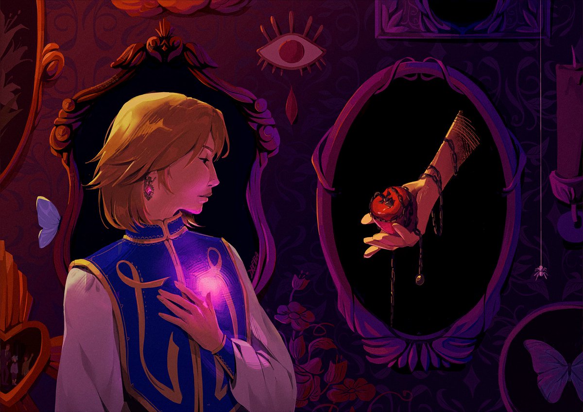 _dreba's tweet image. Hi #PortfolioDay! I'm Dreba and I'm a freelance illustrator and graphic designer that do art for games, book covers and more 🇧🇷